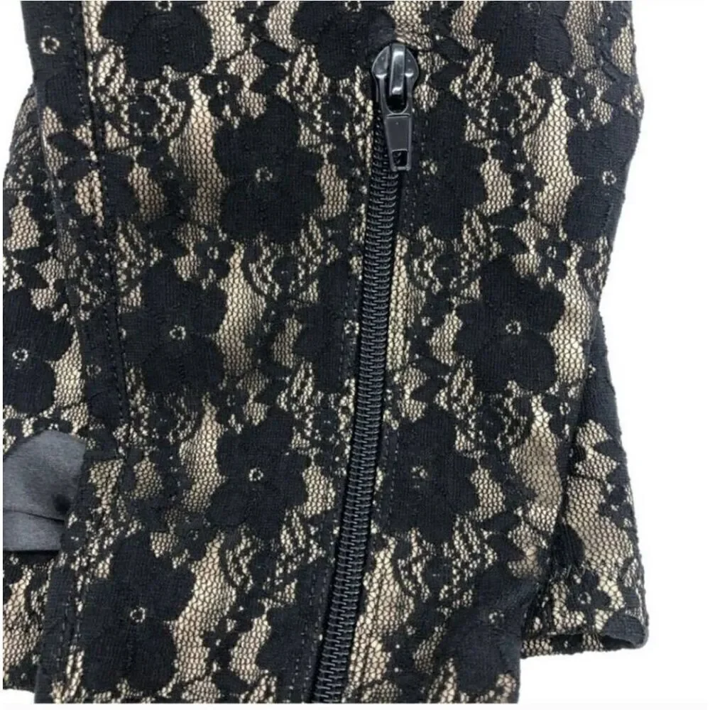 Colin Stuart Lace Thigh High Boots